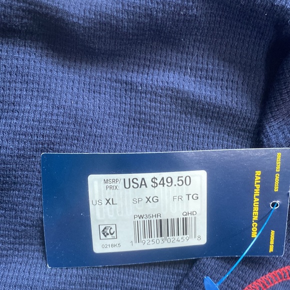 Polo ralph Lauren flag Thermal - Picture 3 of 3